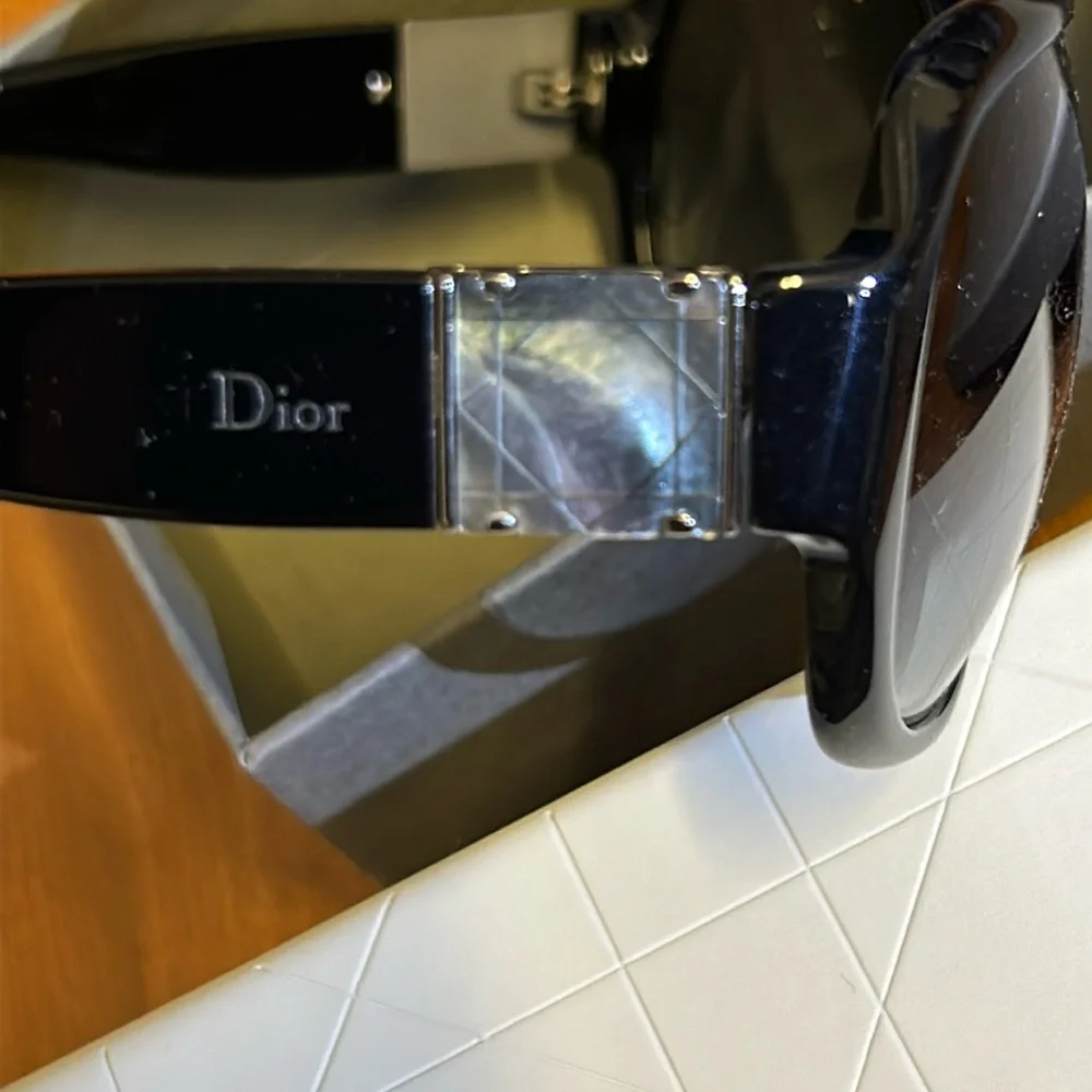 Authentic Christian Dior Sunglasses with Case and Box